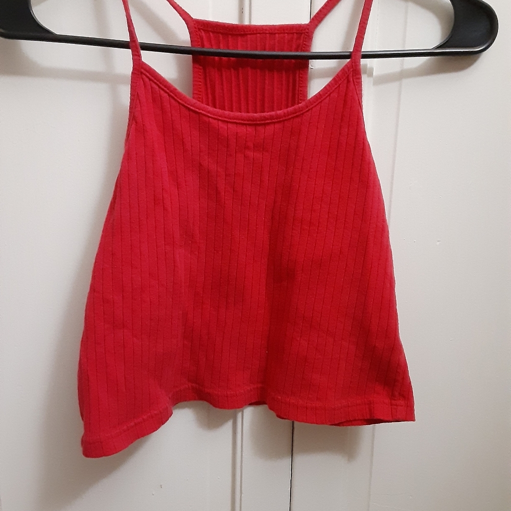 Red halter